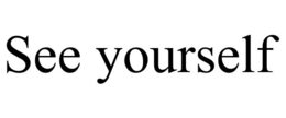 SEE YOURSELF trademark