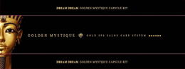 DREAM DREAM GOLDEN MYSTIQUE CAPSULE KIT GOLDEN MYSTIQUE GOLD SPA SALON CARE SYSTEM DREAM DREAM GOLDEN MYSTIQUE CAPSULE KIT trademark