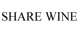 SHARE WINE trademark