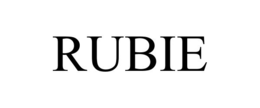 RUBIE trademark