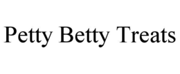 PETTY BETTY TREATS trademark