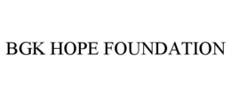 BGK HOPE FOUNDATION trademark