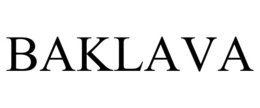 BAKLAVA trademark