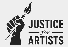 JUSTICE FOR ARTISTS trademark