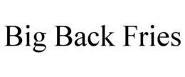 BIG BACK FRIES trademark