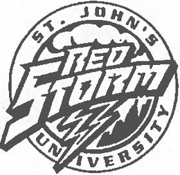 ST. JOHN'S UNIVERSITY RED STORM trademark