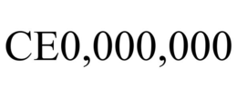 CE0,000,000 trademark