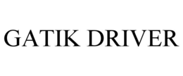 GATIK DRIVER trademark