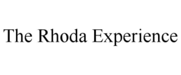 THE RHODA EXPERIENCE trademark