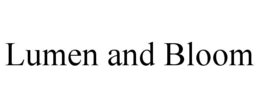 LUMEN AND BLOOM trademark