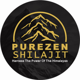 PUREZEN SHILAJIT HARNESS THE POWER OF THE HIMALAYAS trademark