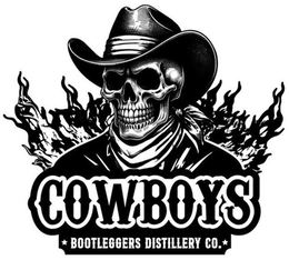 COWBOYS BOOTLEGGERS DISTILLERY CO. trademark