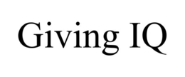 GIVING IQ trademark