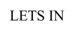 LETS IN trademark