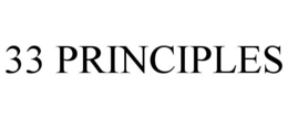 33 PRINCIPLES trademark