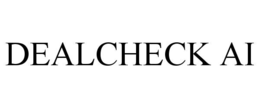 DEALCHECK AI trademark