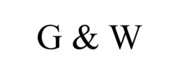 G & W trademark