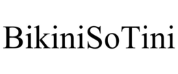 BIKINISOTINI trademark
