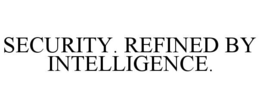 SECURITY. REFINED BY INTELLIGENCE. trademark