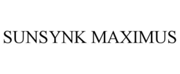 SUNSYNK MAXIMUS trademark