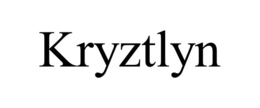 KRYZTLYN trademark