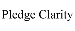 PLEDGE CLARITY trademark