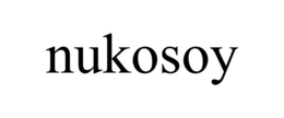 NUKOSOY trademark