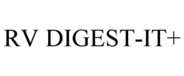 RV DIGEST-IT+ trademark