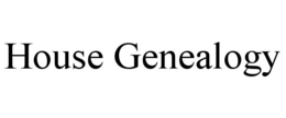 HOUSE GENEALOGY trademark