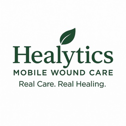 HEALYTICS MOBILE WOUND CARE REAL CARE. REAL HEALING. trademark