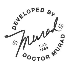 MURAD DEVELOPED BY DOCTOR MURAD EST. 1989 trademark