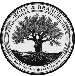 ROOT & BRANCH ROMANS 11:18 EZEKIEL 36:8 trademark