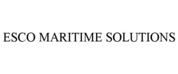ESCO MARITIME SOLUTIONS trademark