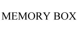 MEMORY BOX trademark