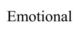 EMOTIONAL trademark