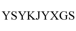 YSYKJYXGS trademark