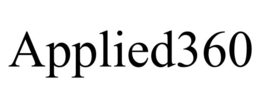 APPLIED360 trademark