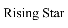 RISING STAR trademark
