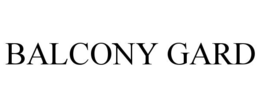 BALCONY GARD trademark