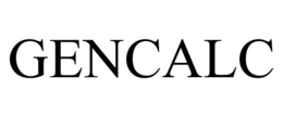 GENCALC trademark