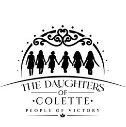 THE DAUGHTERS OF • COLETTE • PEOPLE OF VICTORY trademark