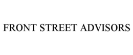 FRONT STREET ADVISORS trademark