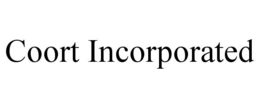 COORT INCORPORATED trademark