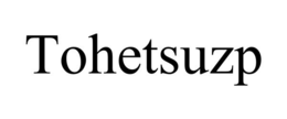 TOHETSUZP trademark