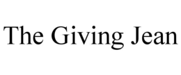 THE GIVING JEAN trademark