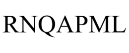 RNQAPML trademark