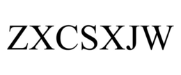 ZXCSXJW trademark
