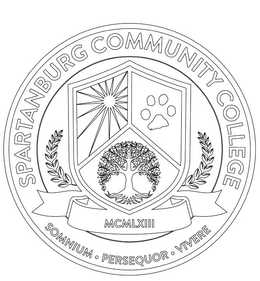 SPARTANBURG COLLEGE COMMUNITY MCMLXIII SOMNIUM · PERSEQUOR · VIVERE trademark
