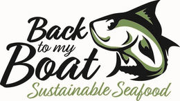 BACK TO MY BOAT SUSTAINABLE SEAFOOD trademark