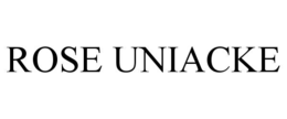 ROSE UNIACKE trademark